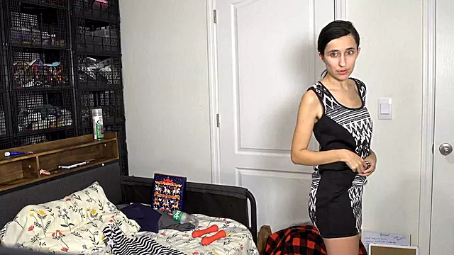 Step Sis Tries On Girl Next Store Dresses! Amateur Try On Haul! Part 2!