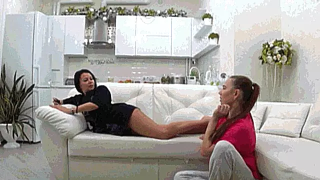 Hard foot biting and toe sucking ff