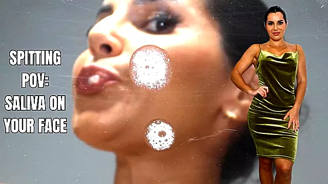Spitting POV: My saliva in your face - OnlyVanessa