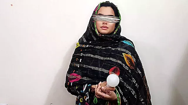 Desi Stepmom Sairaxsaim Fucks Hard in Doggy - Big Ass Pakistani MILF Moans Loud