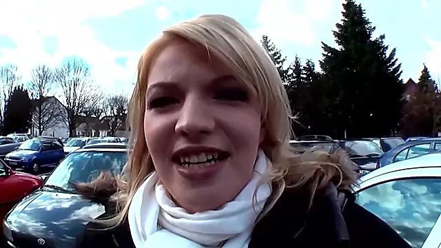 Blonde Milf With Tied Hands And Feet Sucks Cum On A Big Cock