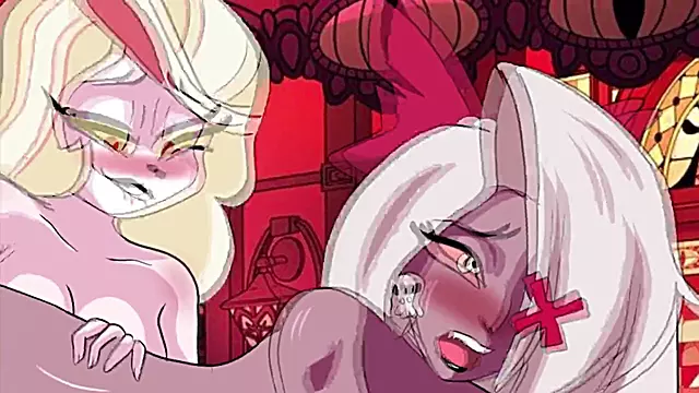 Charlie and Vaggie give in to their wild lust in hazbin hotel