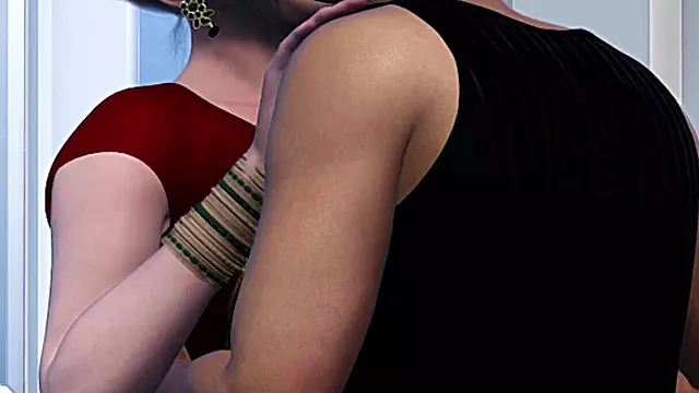 I Fucked My Horny, Desi Stepmom in the Kitchen.