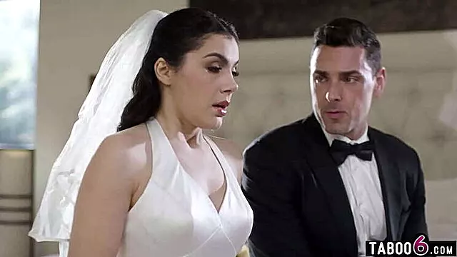 Italian Bride Valentina Nappi's Wedding Day Anal Plugging