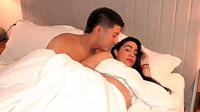 Hot Colombian Stepmom Shares Bed With Stepson - Big Ass Doggystyle & Deepthroat