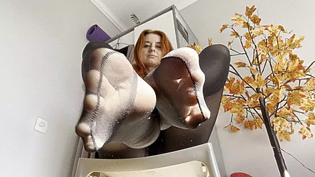 Жопа Сзади, Фут Фемдом, Ноги, Ступни Чулках, Подошвы Ног, Фемдом В Колготках, Фут Фетиш В Чулках