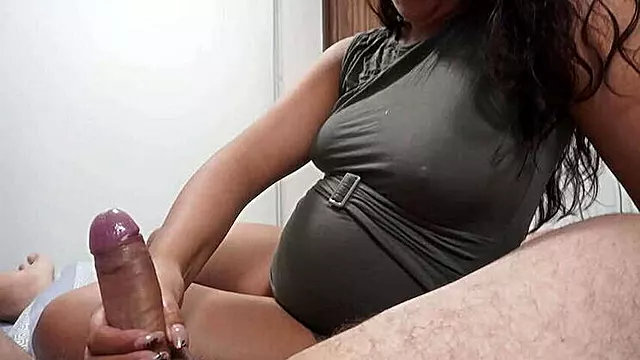 Pregnant wife seeks cock elsewhere: Blowjob, Creampie, & Roleplay with Anny Kitty & Antoine Stark