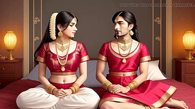 Desi bhabhi Oyejaggu in a wild cartoon fantasy