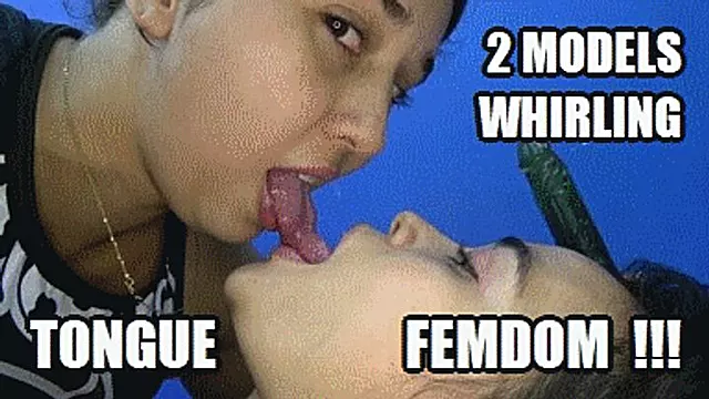 FEMALE DOMINATION SPIT 251129FDA8 JUDY + VIOLET INSANE FEMDOM SHOW WHIRLING TONGUE SUBMISSION (ENTIRE SCENE) + FREE SURPRISE SHOW FULL HD MP4 VERSION