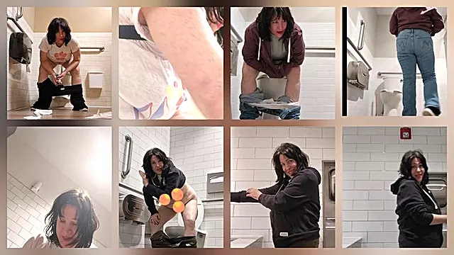All 6 Public Restrrom Clips On This Phone Oct 18th thru 31st Halloween Treats