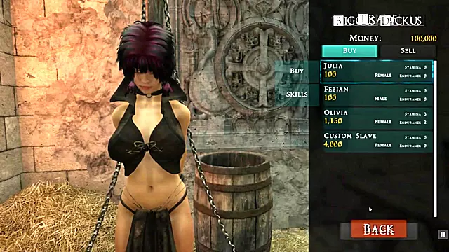 Slaves of Rome [SFM 3D game] Ep.1 Fucking a huge breast girl in the public street