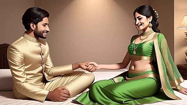 Malayali stepmom Mango Bhabhi has red-hot sex with her stepson while his wife is away