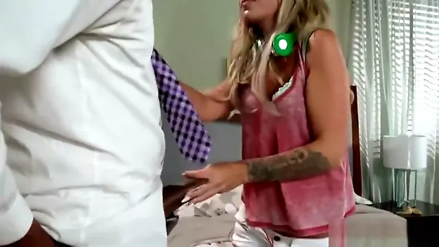 Blonde Teen tries Big Black Cock