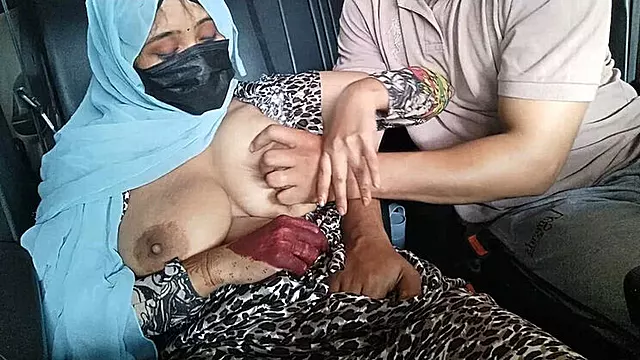 Hot Indian Step Mom Fucks Son in Car - Big Tits MILF HD Porn