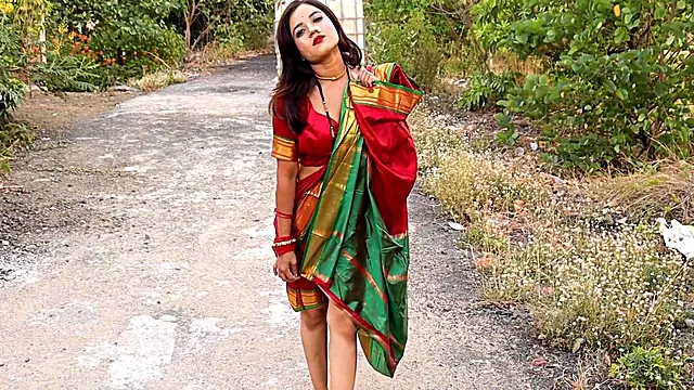 New Bride Look Stripping And Teasing