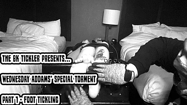 WEDNESDAY ADDAMS S SPECIAL TORMENT - PART 1 - FOOT TICKLING