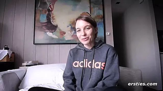 German Amateur Lesbians Lindsey Cruz and Horny Julia's Zoom Call Turns Into Wet Pussy Fucking With Big Natural Tits