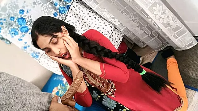 Desi Village Girl Parizadi Takes Big Cock in Hardcore Anal Sex