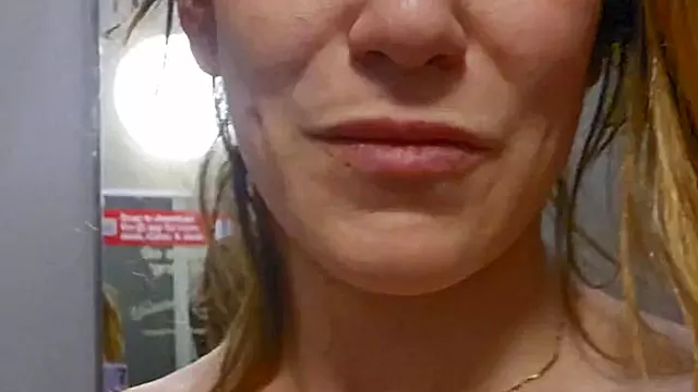 Accidental Squirt Happens in Target Changing Room