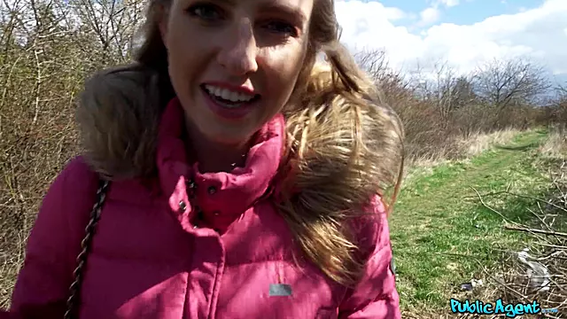 Blonde Bombshel, Blondine Outdoor, Outdoor Heimlich