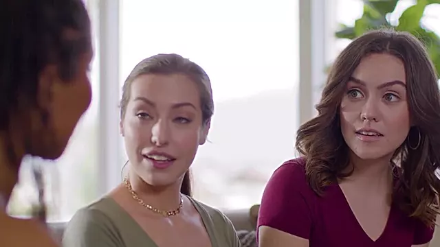 Lesbian threesome with hot girls who do the kinkiest things