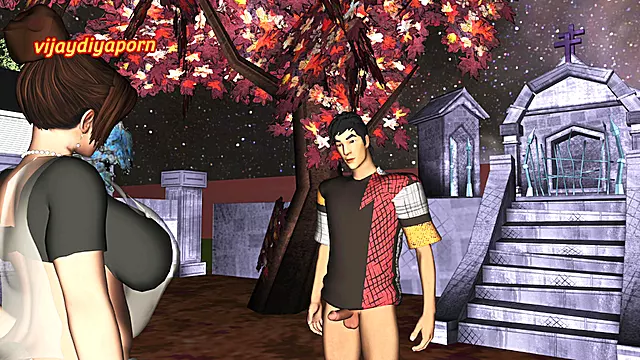 Sex in Graveyard Desi