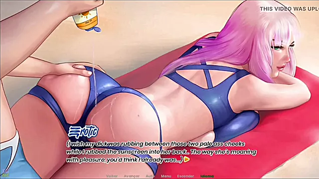 Super hot teen cartoon adventures with Eroticgamesnc