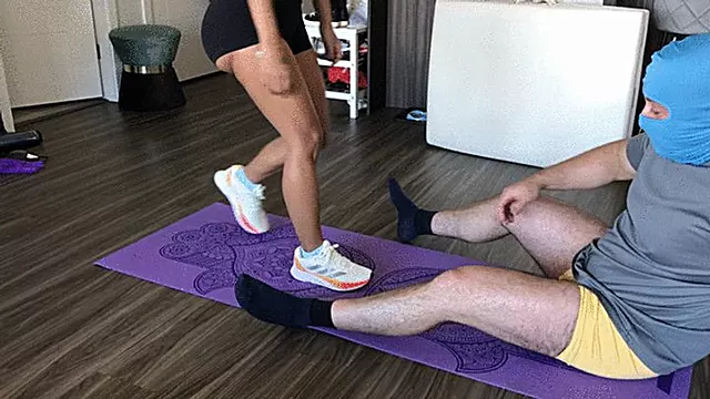Yoga training with Aaliyah part 1