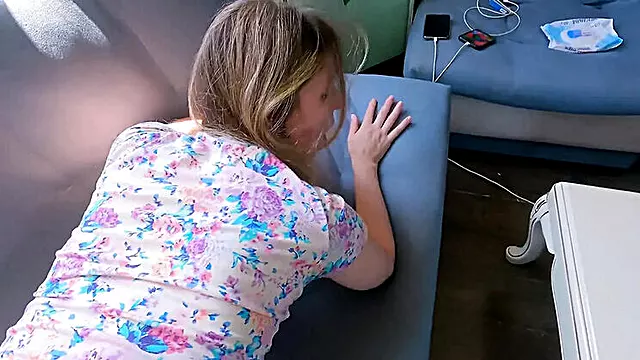 Milfetta Gets Her Big Ass Fucked Rough by Deaf Dude - Creampie Finish Inside
