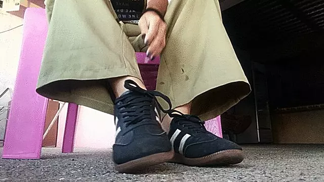 I rub and rub my beautiful feet when I get home from a day of work (7)