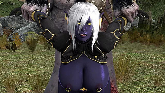 3D Hentai Elf Rides Wrong Monster Mushroom