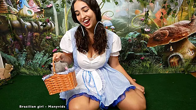 Brazilian girl Dorothy and her Friends