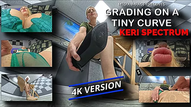 Grading On A Tiny Curve - Keri Spectrum - Pov - nylons - shoes - teacher - masturbation- 4K
