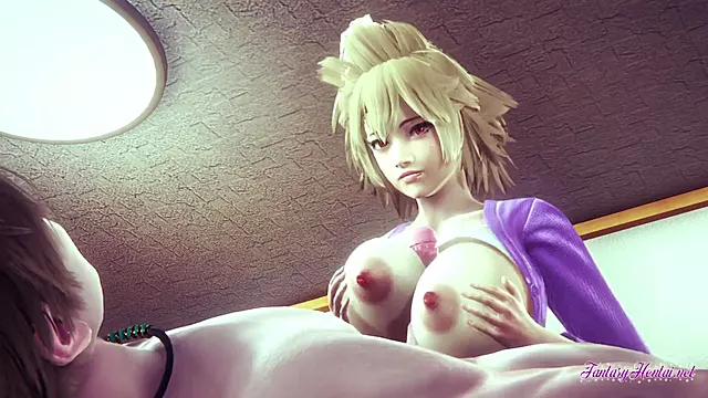Boku No Hero Futanari Hentai - Mitsuki Futanari, Boobjob And Blowjob