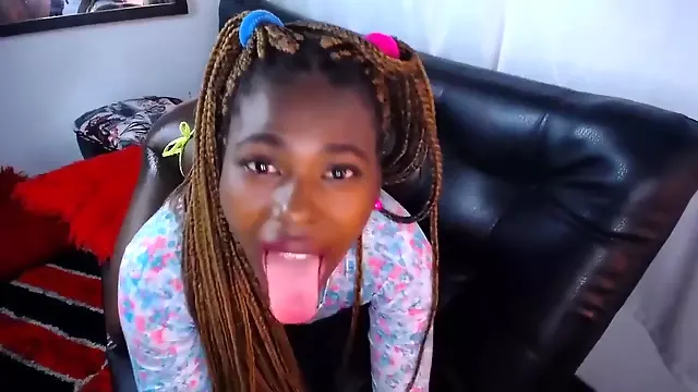 Glossy Ebony Bubble Bum Butt Fuck By White Dude