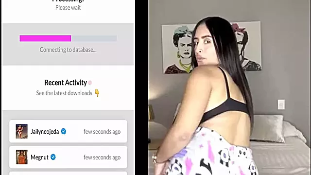 mom at home alone