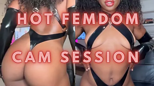 Hot FemDom Cam Session