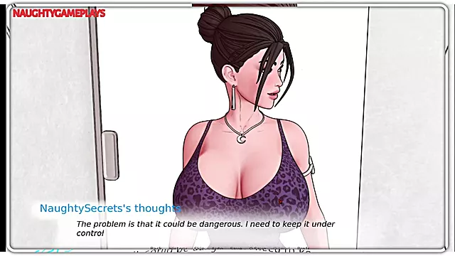 Horny Housewife Hugs Tenant with Her Huge Breast - Divine Heel 05 by Eroniverse