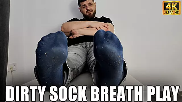 KingMarti: Dirty Sock Sniffing Breath Play JOI - 4K UHD 2160p