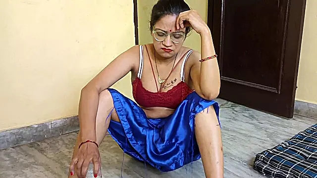 Stepson gets pounded hard by his hot stepmom
