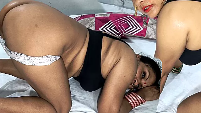 Indian Man Grabbers Her Chubby Saali Took off His Pants, Fucked Her Ass and Made Her Pussy Squirt
