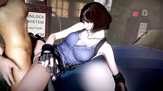 Jill Comes Across a Rare Erection - Resident Evil XXX Spoof