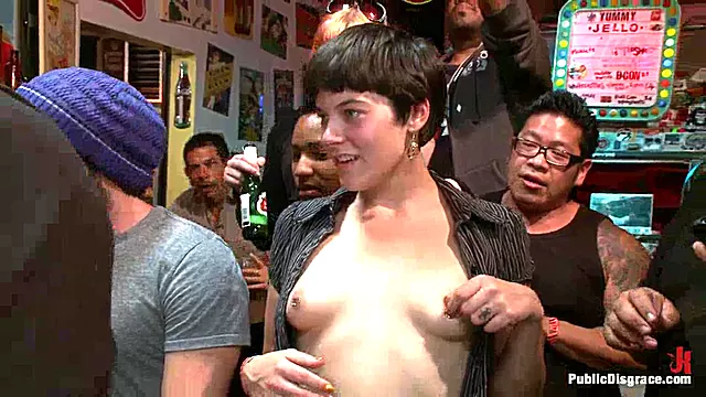 Lorelei Lee, Mr. Pete And Proxy Paige In Tightly Bound And Gaged, Ass Fucked In Public