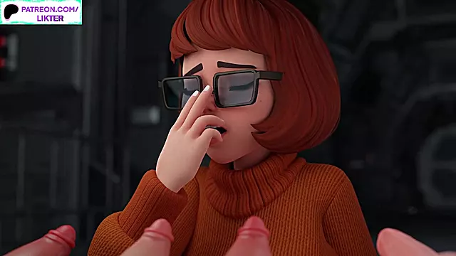 VELMA FUCKED BY SO MANY DICKS - SCOOBY DOO HENTAI STORY