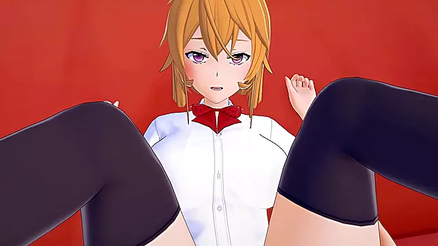 Soma Yukihira Grateful for Erina's Challenge in 3D Hentai Food Wars