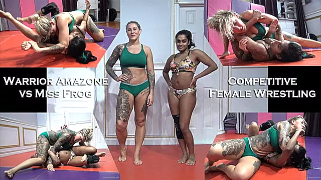 Warrior Amazone vs Miss Frog: Competitive Female Wrestling (March 2026)