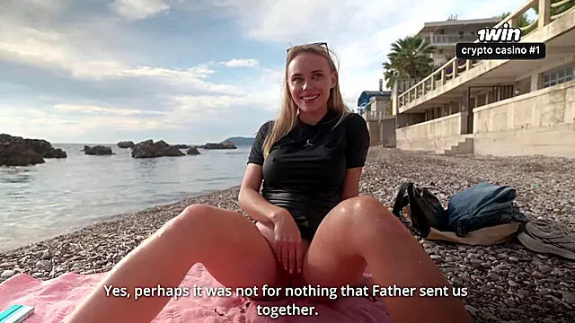 Fuck my stepmom on the public beach, spunk fountain and creampie her big arse - greatest fledgling oral job and mega-slut porno!