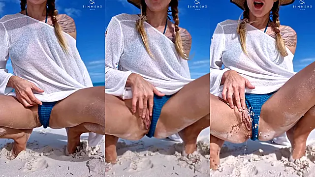 PISSING IN YOUR MOUTH AT THE BAHAMA BEACH