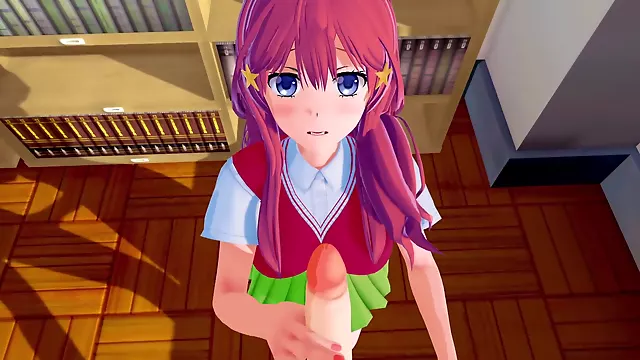 Itsuki Nakano the Quintessential Quintuplets three dimensional Anime Porn 1/5