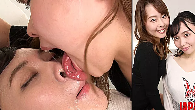 Lesbianas Dedos, Manoseando A Una Japonesa, Japonesas Boca, Japonesas Kissing, Japonesas Lesbianas